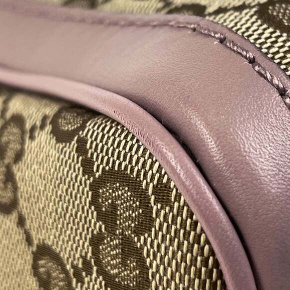 Gucci GG-patterned handbag, 2-way shoulder bag, Boston GG canvas, beige and p... - Picture 3 of 9